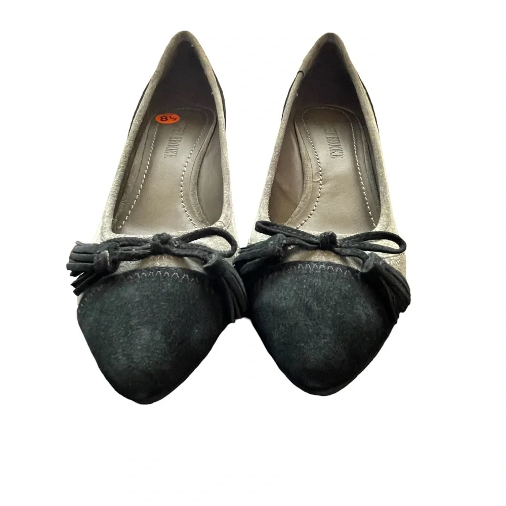 Audrey Brooke Suede Wedge Shoes - 8 - NWOT